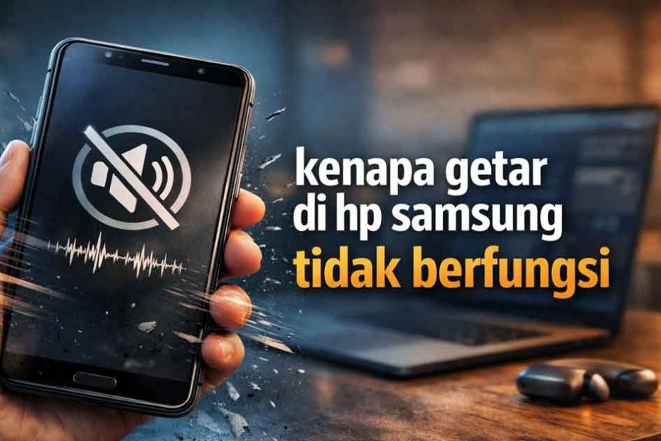 kenapa getar di hp samsung tidak berfungsi