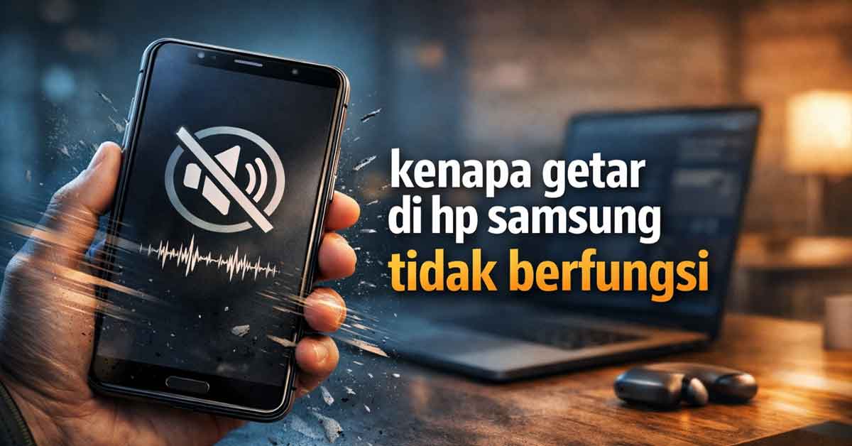 kenapa getar di hp samsung tidak berfungsi