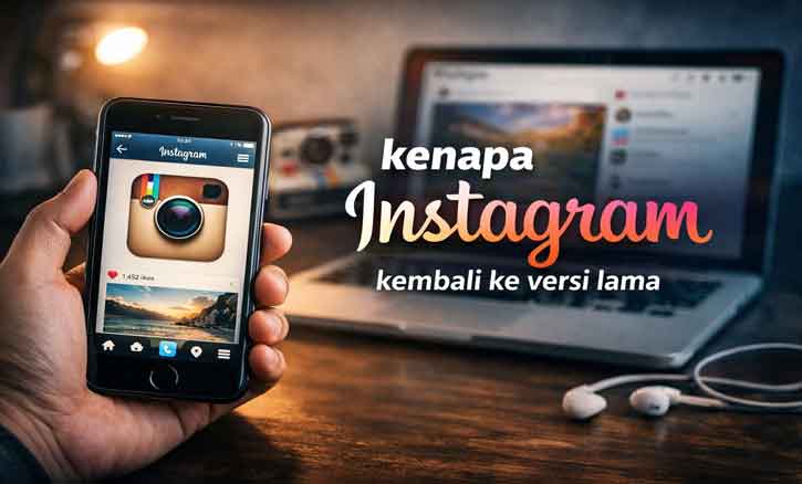 Kenapa Instagram kembali ke versi lama setelah update aplikasi