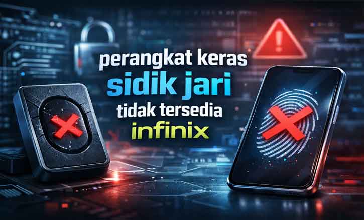perangkat keras sidik jari tidak tersedia infinix