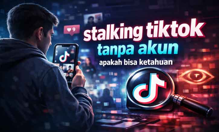 stalking tiktok tanpa akun apakah bisa ketahuan