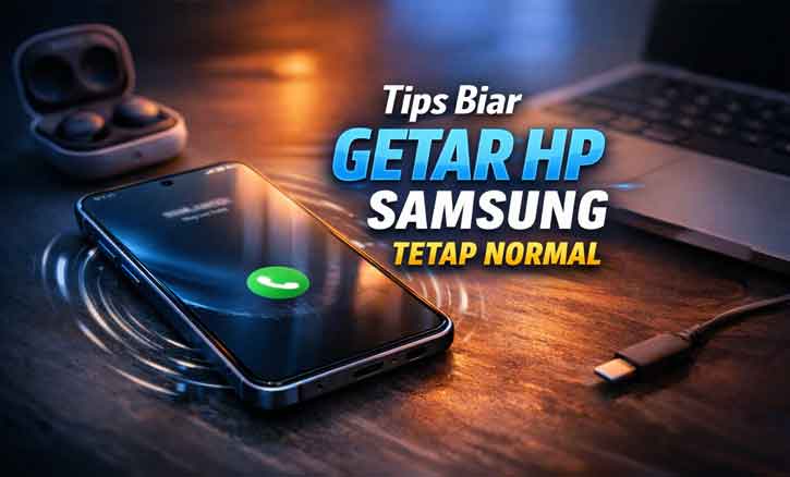 tips biar getar hp samsung tetap normal