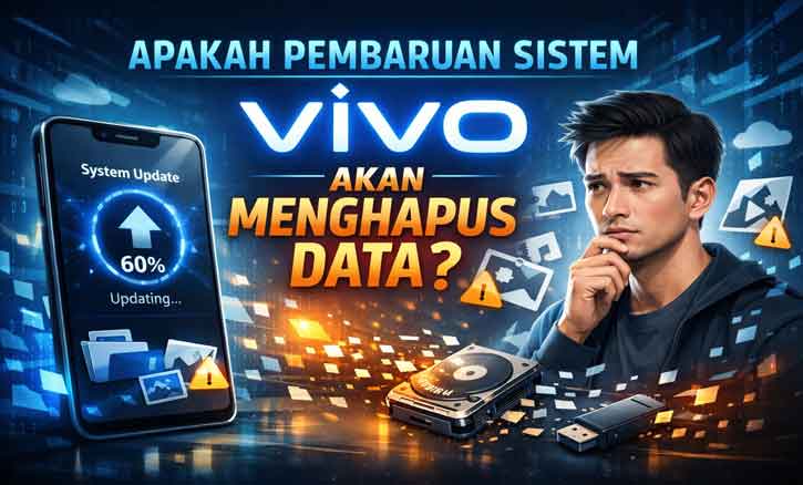 apakah pembaruan sistem vivo akan menghapus data