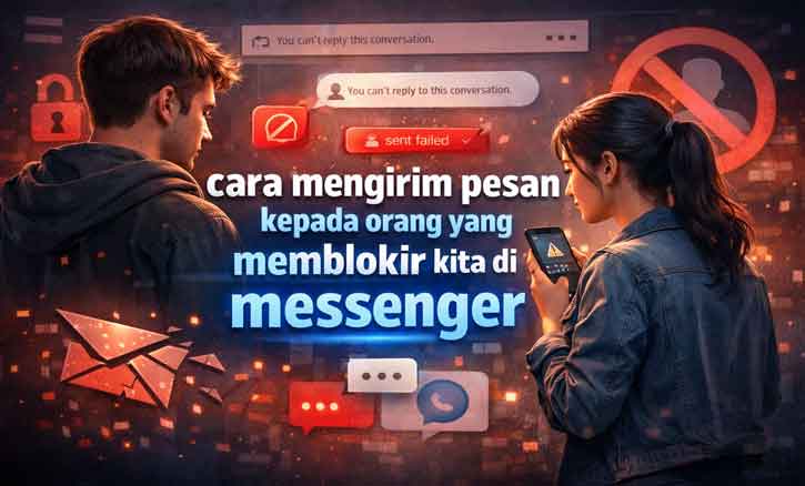 cara mengirim pesan kepada orang yang memblokir kita di messenger