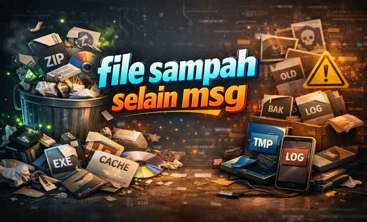 file sampah selain msg