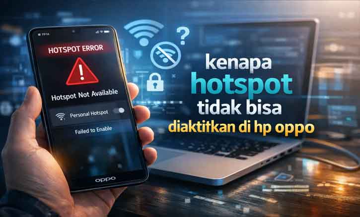 Kenapa hotspot tidak bisa diaktifkan di HP Oppo dan cara mengatasinya melalui pengaturan jaringan