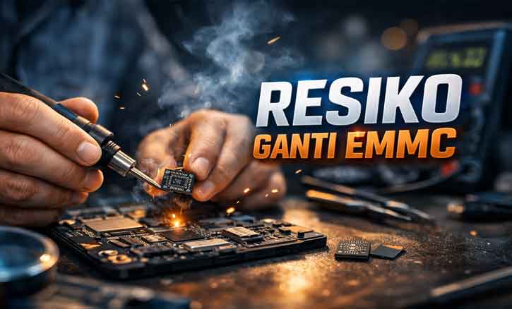 resiko ganti emmc
