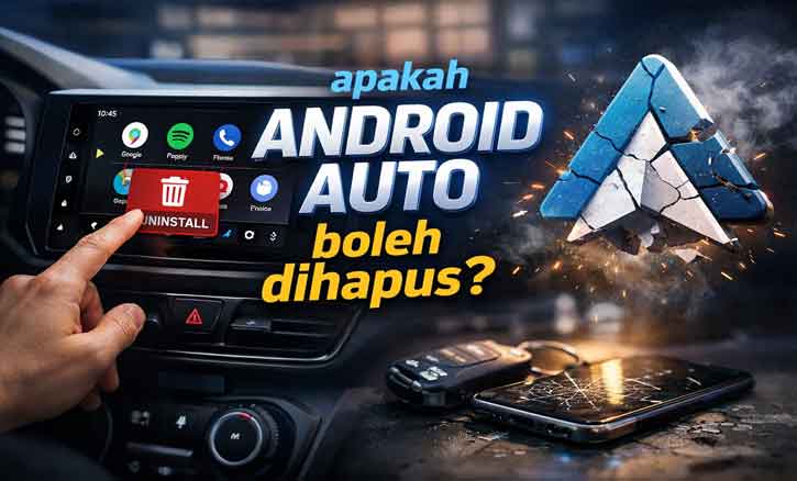 apakah android auto boleh dihapus