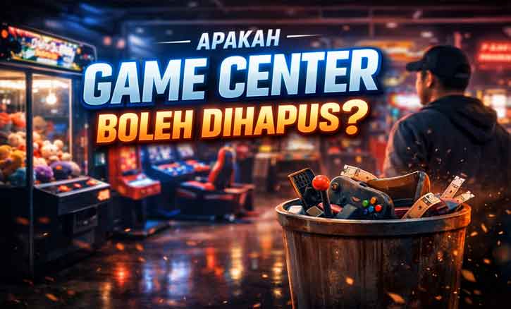 apakah game center boleh dihapus
