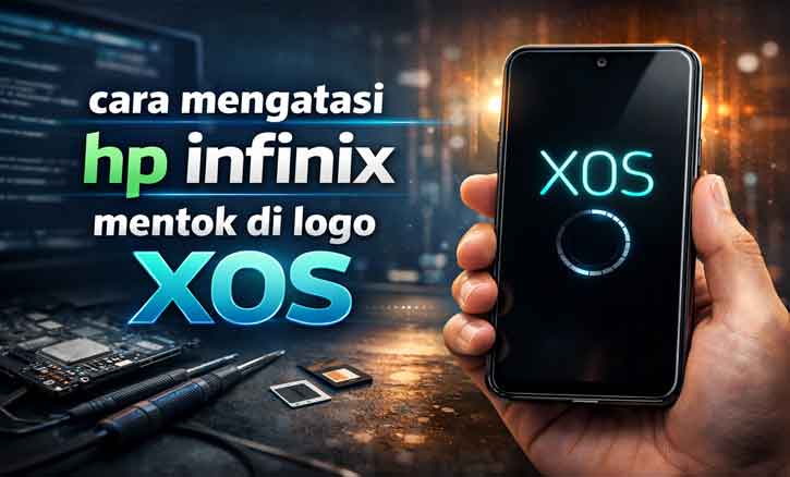 cara mengatasi hp infinix mentok di logo xos