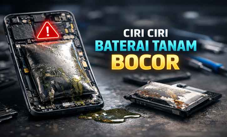 ciri ciri baterai tanam bocor