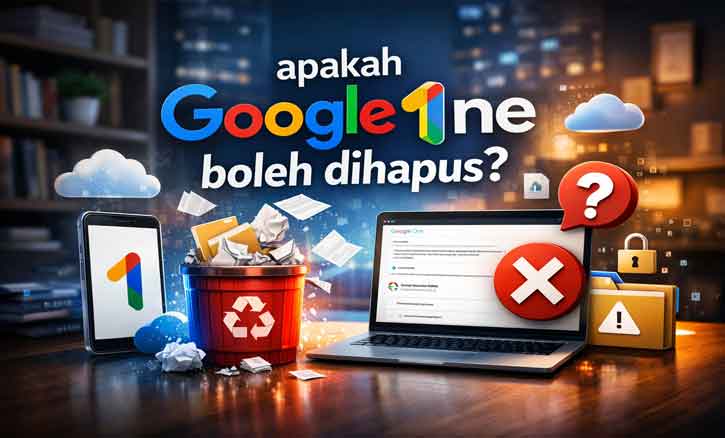 apakah google one boleh dihapus