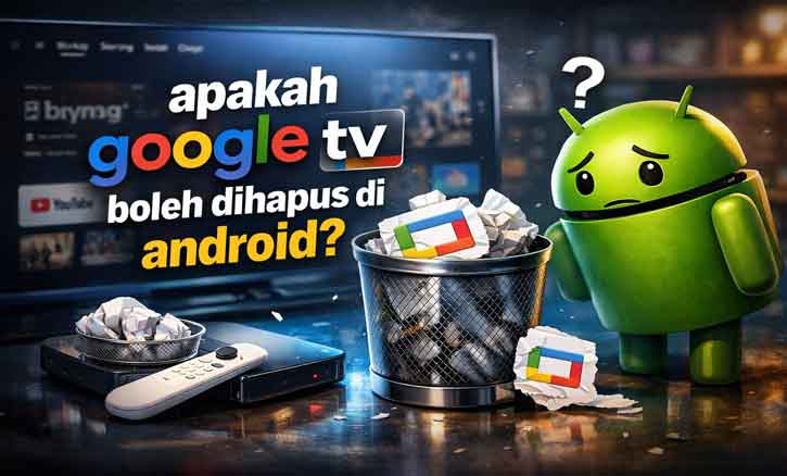 apakah google tv boleh dihapus