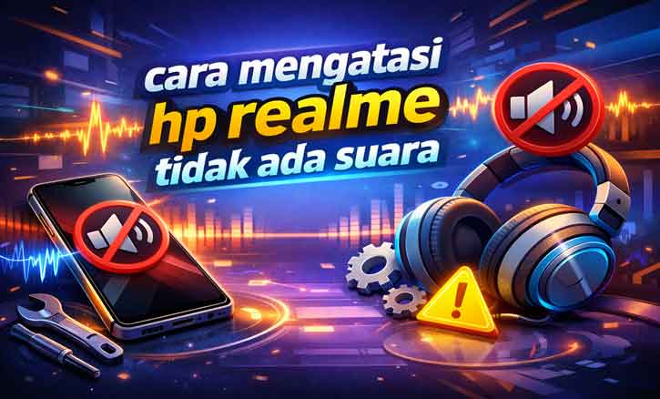 cara mengatasi hp realme tidak ada suara dengan langkah sederhana