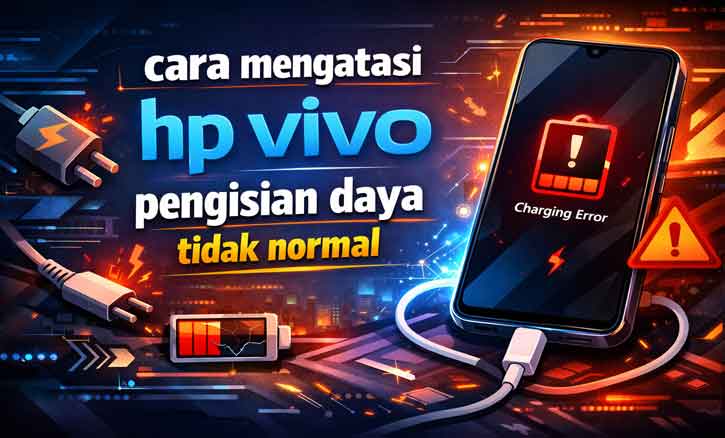 port charger hp vivo kotor menyebabkan pengisian daya tidak normal