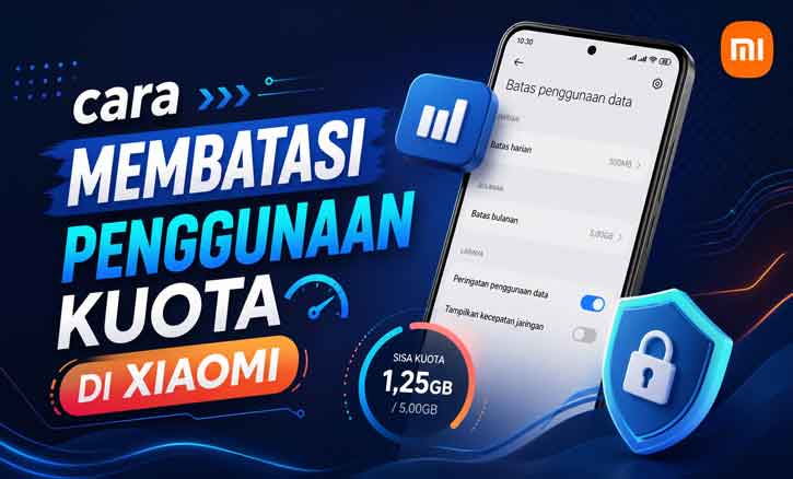 cara membatasi penggunaan kuota di xiaomi menggunakan empat metode teruji